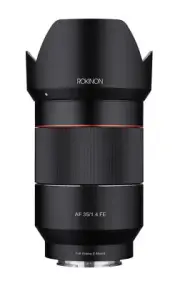 Rokinon 35mm F1.4 AF Wide Angle Lens (Sony E)