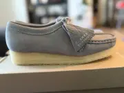 Clarks Wallabees Women Size 6- Grey Nubuck- 26169921