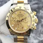 勞力士 ROLEX 迪通拿男表M116503香檳盤鑽刻計時自動機械手腕錶 潮流 時尚 休閒 商務 經典 手腕錶腕錶