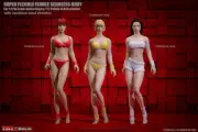 TBLeague 1/12 Phicen Female Body Doll Model Seamless For Action Figure 6"Soldier