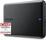 Toshiba Canvio Partner 2TB Portable 2.5’’ External Hard Drive, USB 3.2, Mac & Windows Compatible. Xbox, PS4