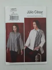 Vogue Sewing Pattern 9271 V9271 Loose-fitting Shirt 2 styles Size L-XXL NEW