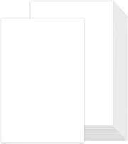 12x18 White Card Stock Paper 100 Sheets, 80lb Premium Heavy Cardstock, Goefun Thick Printer Paper Cardstock for Arts and Crafts, Posters, Brochures, Menus, Cards, Covers