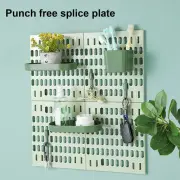 1 Set Hanging Shelf with Shape Hooks Strong Bearing Capacity Hanging Wall