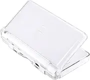 Transparent Hard Shell Case Cover Compatible with Nintendo DS Lite NDSL, Replacement Protective NDS Lite Crystal Clear Housing Case（Not for Nintendo DS or Dsi）