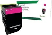 Lexmark 802SM Standard Capacity Toner Cartridge - Magenta