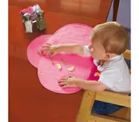 在飛比找樂天市場購物網優惠-《美國Summer infant》可攜式防水學習餐墊(粉紅)