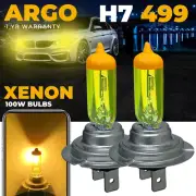 For Smart Roadster Xenon Yellow 100w Headlight 2003-2006 Low Beam Light Bulbs (for: Smart)