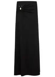 Christopher Esber Callisto Orbit Stretch-jersey Maxi Skirt - Black - 6 (UK6 / XS) 6 (UK6 / XS)