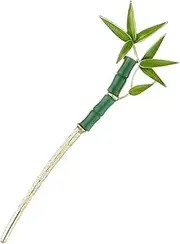 HAKIDZEL Alloy Hair Stick Green Jade Bamboo Leaf Women's Chignon Pin Hair Accessories for Women Hair Bun Stick Creative Hair Styling Pin