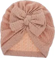 [FOMIYES] Bowknot Hat for Cute Elastic Headband Comfortable for Newborns Unique Shower Present Decorative Hair Accessory