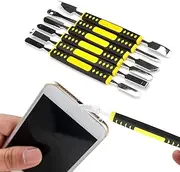 Metal Crowbar | Home Appliance Metal Crowbar Set,Metal Crowbar Disassemble Tool with Non-Slip Handle for Tablets Laptop Mobile Phone Watches Glasses Strop-au