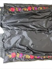 OberMeyer NWT Women's Mirabella Insulated Ski Pants W/Floral Embroidery sz 16