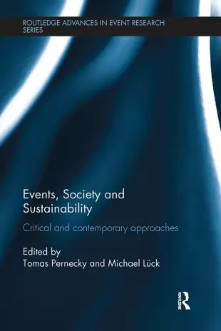 Events, Society and Sustainability: Critical and Contemporary Approaches