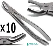 10× Dental Mead Forcep MD2 Molar Tooth Extracting Surgical Extraction Instrument