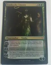 Magic the Gathering 4 x Vraska The Unseen Duel Deck Foil playset unplayed