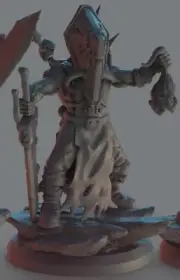 Iron Cultist B | Tainted Windmill | Demon Chaos | Wargaming RPG Miniature