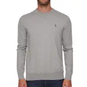 Polo Ralph Lauren Men's Slim Fit Cotton Jumper Andover Heather (S-XXL)