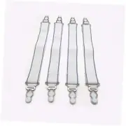 Fresh Ideas Bed Sheet Straps, For Use With All Fitted Sheet Sizes, 4-Pack