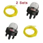 Primer Bulb Fuel Line Kit For Whipper Snipper For Ryobi&Stihl Parts 4x