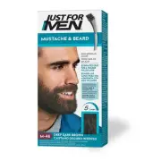 Mustache & Beard, Beard Dye for Men with Brush, With Keratin Biotin Aloe and ...