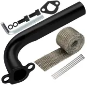 212cc Exhaust Pipe Header Replacement for Predator 212cc 196cc 224cc 6.5hp Co...