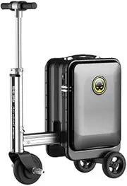 [Airwheel] SE3S Electric Scooter Suitcase - Black | 20L Innovative Travel Luggage, Motorized Electric Luggage Scooter for Effortless Travel with Removable Battery (Official Dealer in Australia)