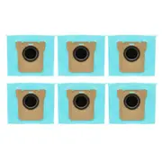6pcs Activated Carbon Dust Bag For Robot Vacuum X10+, Omni 1s, B101cn/ Bot S10 S20 Pro, L10s Ultra