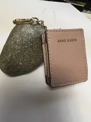 nice Anne Klein key fob Holder Case Pouch Light Pink