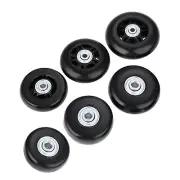 2 Set Luggage Suitcase Replacement Wheels OD 45mm*18mm/54mm*18mm/64mm*18mm