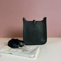 在飛比找PopChill優惠-[二手] HERMES Mini evelyne - 黑銀