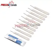 Scalpel Handle, #3, stainless steel - Ten (10) w/5 blades Pc Instruments