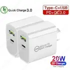 USB C Wall Adapter PD Fast Charger Type C AU Plug For iPhone 12 11 Android