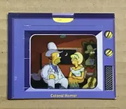 SIMPSONS TV TAZO TAZOS - #1 COLONEL HOMER - NEW Promotional CARD 2006 Fox