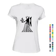 Virgo Goddess Zodiac Horoscope Astrological Sign Ladies Women T Shirt Tee Top