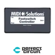 MIDI Solutions Footswitch CONTROLLER - NEW - PERFECT CIRCUIT