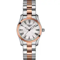 在飛比找Yahoo奇摩購物中心優惠-TISSOT 天梭 官方授權 T-Wave 優雅姿態時尚腕錶