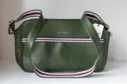 Ben Sherman Messenger Bag Olive Green