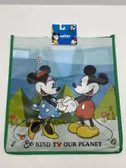 Disney Mickey & Friends Kids Tote Reusable Bag School Travel (Handles inside)