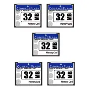 5X 32MB Compact Flash Memory Card for Camera, Advertising Machine,2816