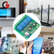 AC 90-250V 4-Ways Remote Smart WiFi Switch Relay Module Mobile Smart APP Control