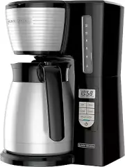 12-Cup Thermal Programmable Coffee maker, Brew Strength Selector, Auto-clean,