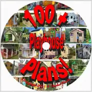 100+ Playhouse Plans Biggest Collection on eBay Plus Outdoor Furniture Plans cd