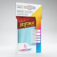 在飛比找蝦皮商城優惠-鍛鑰者內層牌套 40張 透明 keyforge inner 