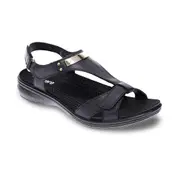Revere Santa Monica Sandal - Black