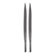 5mmx82mm Pneumatic Half Round Files Coarse Teeth Bearing Steel Hand Tools 2pcs