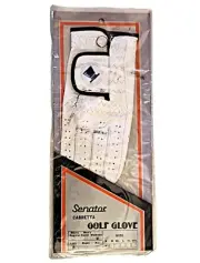 Vintage Womans Austads Cabretta Lether White Small Left Hand Golf Glove NIP