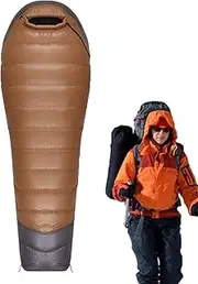 Mummy Sleeping Bag | Camping Sleeping Bag - Compact Sleeping Bag for Adults, Light, Warm, Extra-Large, Ultralight Great for Hiking, Backpacking & Outdoor Adventures Hoffti