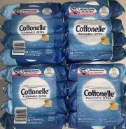 Cottonelle Flushable wet wipes, 4 Packs of 4 168ct each 672 total wipes
