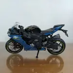 全新盒装現貨~1:12~川崎 KAWASAKI ZX-6R 灰藍色  模型車 玩具 兒童 收藏 重機 摩托車 交通模型